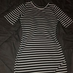 CUTE Stripped Envelope dress